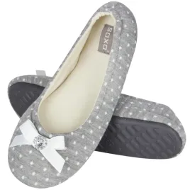 soxo-kapcie-damskie-w-groszki-37-38-miekkie-balerinki-prezent-na-urodziny