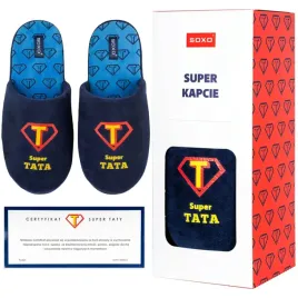 soxo-kapcie-meskie-super-tata-43-44-klapki-w-pudelku-prezent-dla-ojca