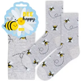 soxo-skarpetki-damskie-bee-happy-pszczoly-skarpetki-bawelniane-35-40
