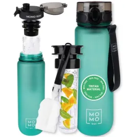 momo-way-butelka-na-wode-zielona-1l-duzy-bidon-z-wkladem-na-owoce-bpa-free