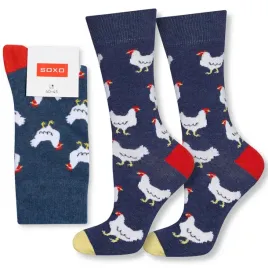 soxo-skarpety-meskie-kury-kurczaki-kolorowe-skarpetki-bawelniane-40-45