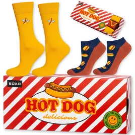 soxo-skarpety-meskie-stopki-hot-dog-pudelko-2pak-prezent-dla-faceta-40-45