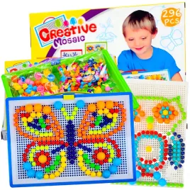 kreatywny-zestaw-ukladanka-pinezki-grzybki-montessori-puzzle-296-sztuk