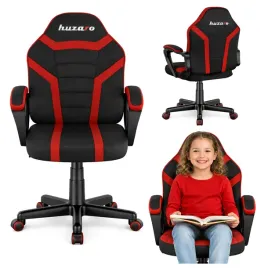 fotel-gamingowy-obrotowy-dla-dziecka-huzaro-ranger-1-0-red-mesh