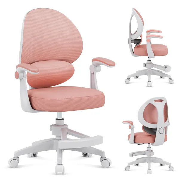Fotel Obrotowy Krzesło DLA DZIECI MŁODZIEŻY Mark Adler Junior 4.5 Pink