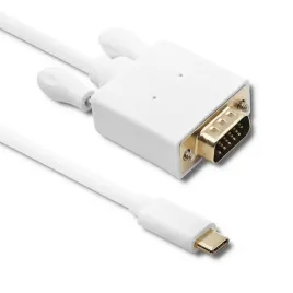qoltec-50419-adapter-kablowy-2-m-usb-type-c-vga-d-sub-bialy