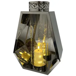 latarenka-dekoracyjna-trapez-azurowa-ln-2542-metalowa-czarna-33cm