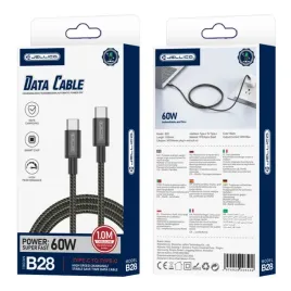 jellico-kabel-b28-usb-c-usb-c-pd-60w-1m-czarny