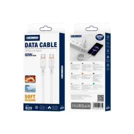 jellico-kabel-b29-usb-c-usb-c-pd-60w-1m-bialy
