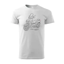 koszulka-ze-skuterem-na-skuter-yamaha-versity-300-meska-biala-regular