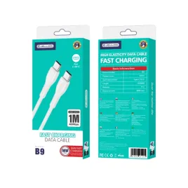 jellico-kabel-b9-usb-c-usb-c-pd-66w-1m-bialy