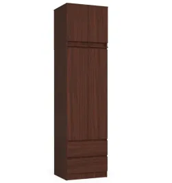 szafa-z-nadstawka-do-sypialni-60-cm-star-wenge