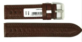 pasek-chermond-26-mm-a223-krokodyl-ciemnobrazowy-pasek-brazowe-przeszycie