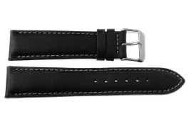 pasek-chermond-26-mm-a224-gladki-czarny-pasek-biale-przeszycie