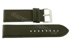 pasek-chermond-24-mm-a212-gladki-ciemnobrazowy-pasek-brazowe-przeszycie