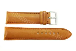 pasek-chermond-24-mm-a211-gladki-jasnobrazowy-pasek-brazowe-przeszycie