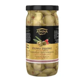 oliwki-zielone-nadziewane-pasta-paprykowa-athina-360g
