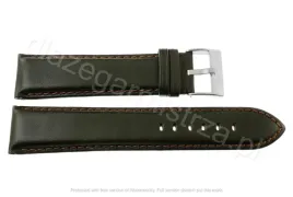 pasek-chermond-24-mm-xl-a148l-gladki-ciemnobrazowy-brazowe-przeszycie