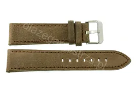 pasek-chermond-24-mm-a207-gladki-brazowy-pasek-brazowy-przeszycie