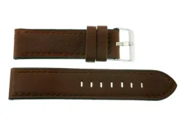 pasek-chermond-26-mm-a179-prosty-brazowy-pasek-brazowe-przeszycie