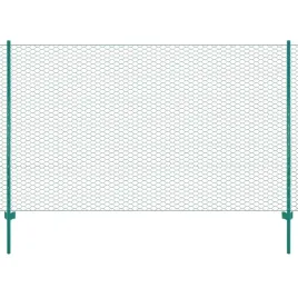 siatka-ogrodzeniowa-ze-slupkami-stal-25-x-2-m-zielony