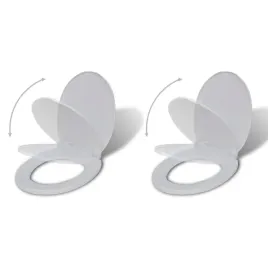 deski-sedesowe-wolnoopadajace-2-szt-plastikowe-biale