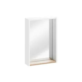 szafka-lazienkowa-z-lustrem-40-cm-biala-dab-sonoma-nowoczesna