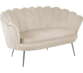 sofa-dwuosobowa-w-ksztalcie-muszli-sf1-fx-srebrne-nozki-bezowa