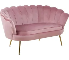sofa-w-ksztalcie-muszli-sf1-fx-zlote-nozki-rozowa