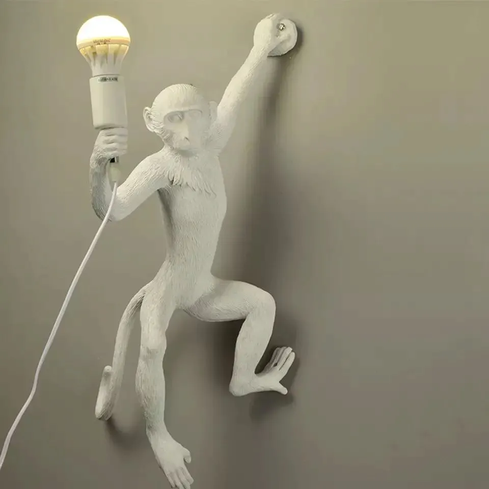 lampa-scienna-kinkiet-malpa-biala-e27-stan-nowy