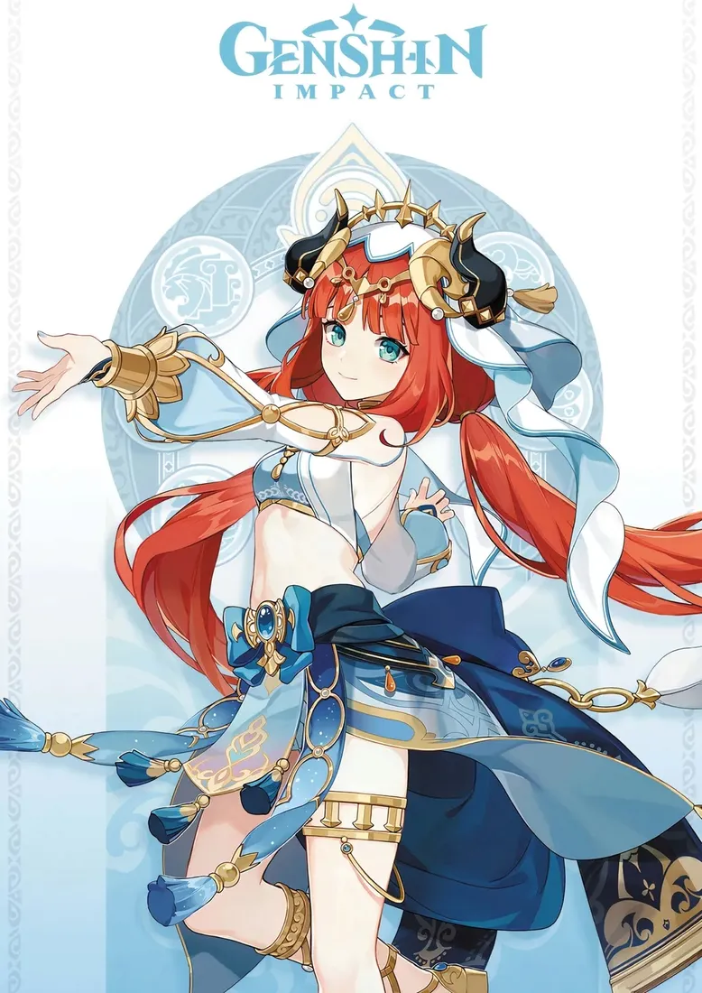 plakat-a3-genshin-impact-nilou