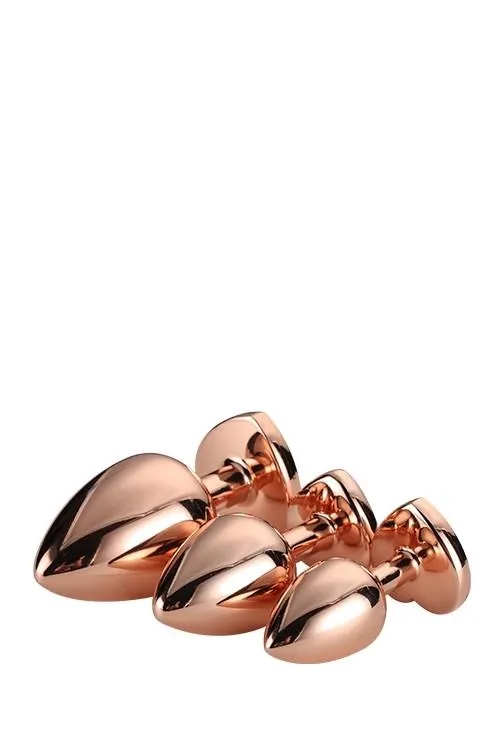 gleaming-love-rose-gold-plug-set