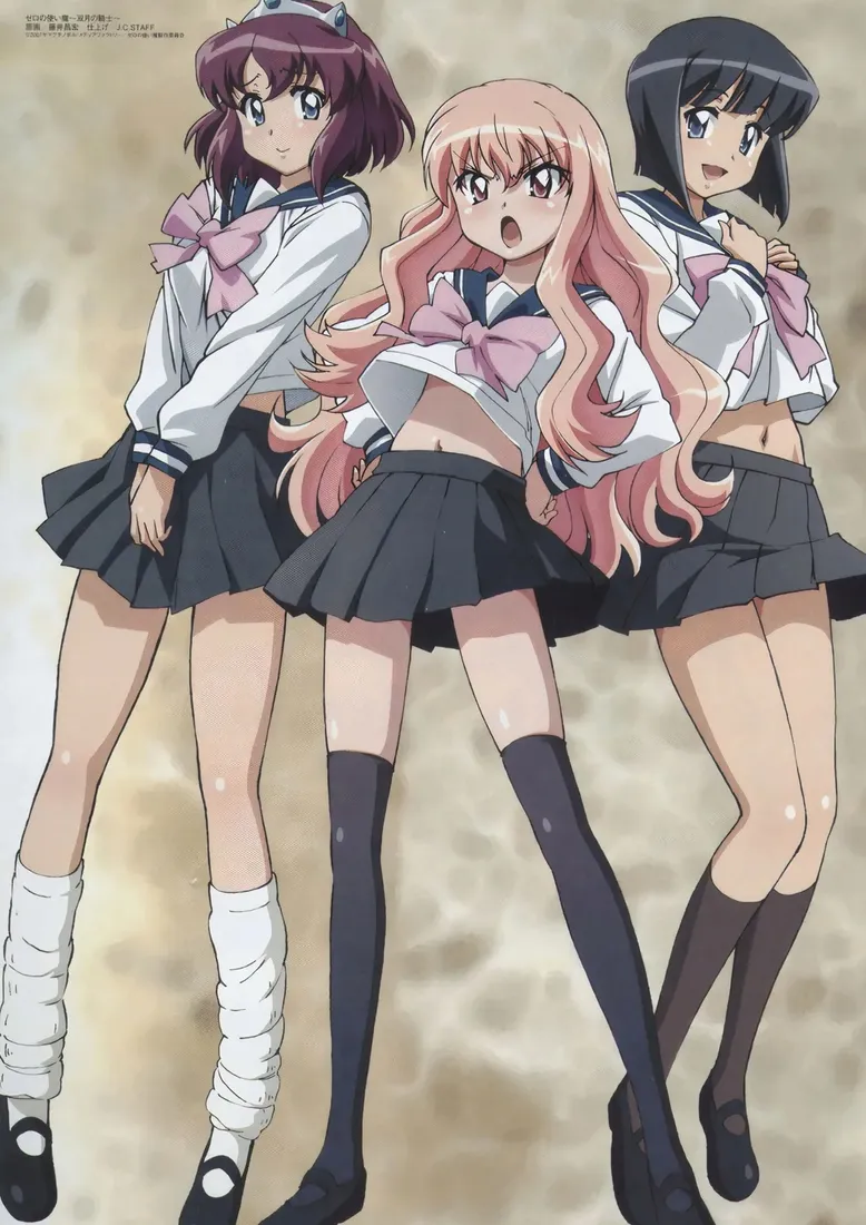 plakat-a3-zero-no-tsukaima-promocja
