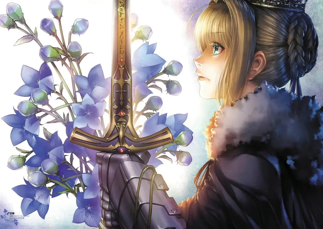 plakat-a3-fate-saber-promocja