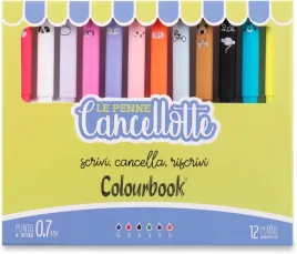 dlugopis-kulkowy-z-wkladem-wymazywalnym-cancellotte-colourbook-12-sztuk
