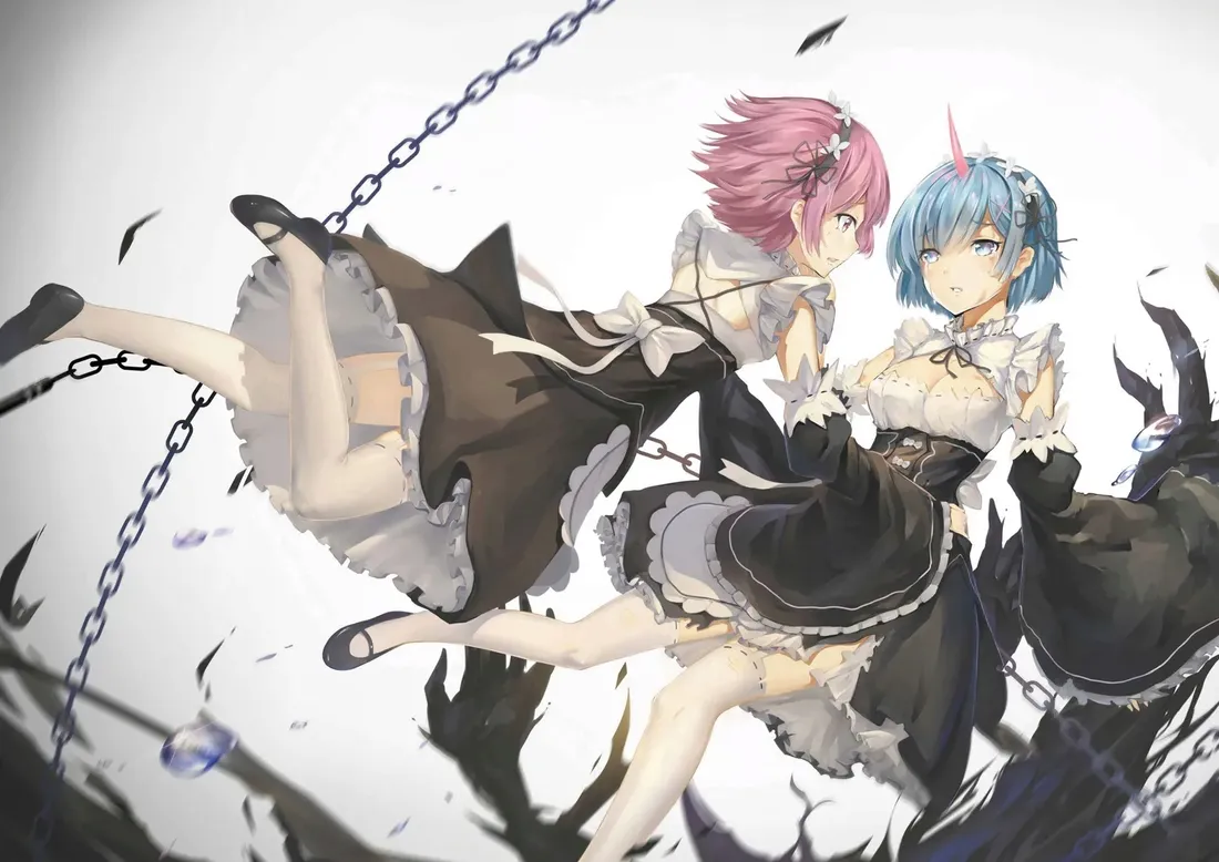 plakat-a3-re-zero-rem-i-ram-promocja