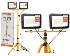 halogen-led-statyw-naswietlacz-2x50w-led-stojak-przewod-wtyczka
