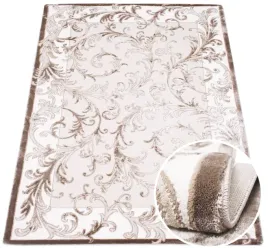 dywan-galya-ornament-glamour-18-bezowy-brazowy-80x150