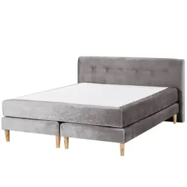 lozko-kontynentalne-welurowe-160-x-200-cm-szare-marquise
