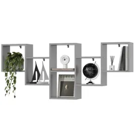polka-na-sciane-wiszaca-scienna-regal-biblioteczka-do-pokoju-160cm-szara