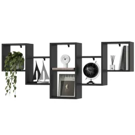 polka-na-sciane-wiszaca-scienna-regal-biblioteczka-do-pokoju-160cm-czarna