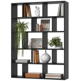regal-otwarty-z-polkami-na-sciane-biblioteczka-na-ksiazki-do-salonu-czarny