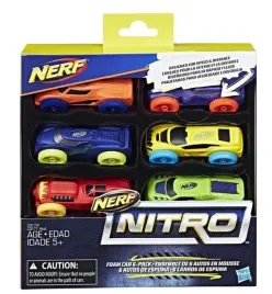 hasbro-nerf-nitro-foam-car-6-pack