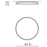 okragla-lampa-sufitowa-cortona-az2732-led-24w-3000k-do-holu-biala