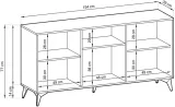 komoda-diamond-k154-dab-evoke-czarny