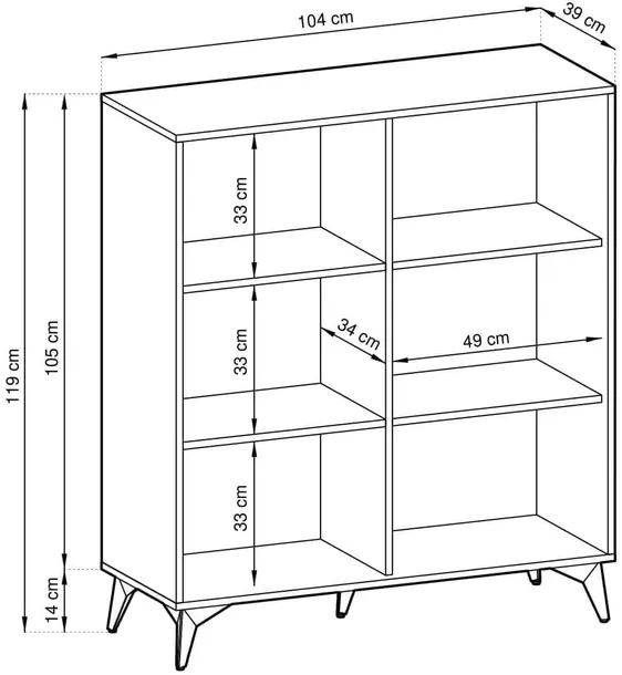 komoda-diamond-kd104-dab-evoke-czarny