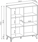 komoda-diamond-kd104-dab-evoke-czarny