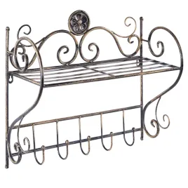 metalowa-polka-lazienkowa-wiszaca-czarna-oorno