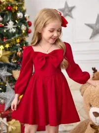 sukienka-dziewczeca-rozkloszowana-elegancka-czerwona-z-kokarda-shein-110