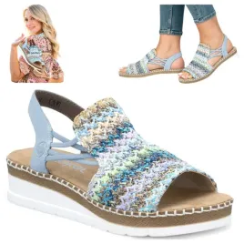 sandaly-damskie-sportowe-na-koturnie-40-rieker-wsuwane-eleganckie-kolorowe